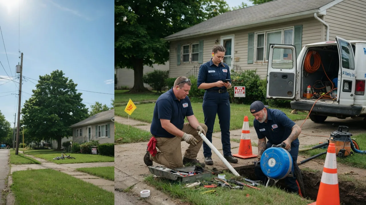 Sewer Line Repair in Milledgeville, OH near me